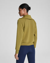 SPANX AirEssentials® Half Zip | Olivine